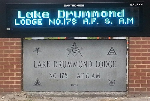 our Electronic Sign